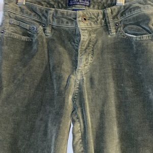 Lucky Brand Olive Green Corduroy pants